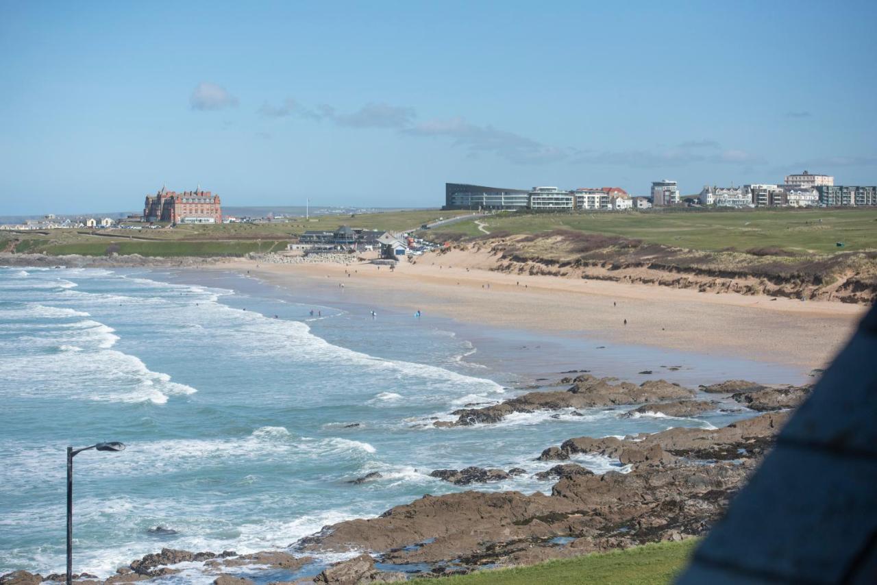 Fistral Beach Penthouse, Newquay Crantock Exterior photo